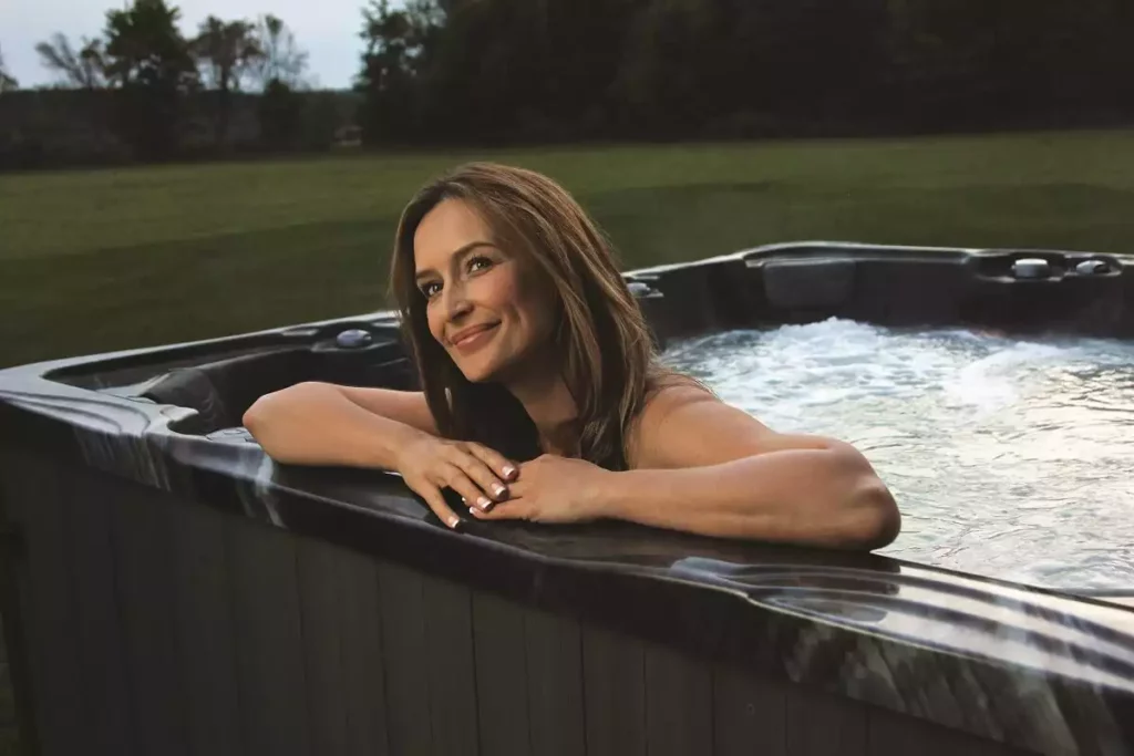 PDC hot tub install