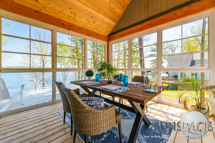 Sunspace WeatherMagster Vinyl Windows in white